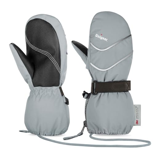 Unigear Kinder Skihandschuhe Fäustlinge wasserdicht und Winddicht, Schnee-Fausthandschuhe atmungsaktiv, Thermo warme Winterhandschuhe für Jungen und Mädchen von 2 bis 8 Jahre Unigear Kinder Skihandschuhe Fäustlinge wasserdicht und Winddicht, Schnee-Fausthandschuhe atmungsaktiv, Thermo warme Winterhandschuhe für Jungen und Mädchen von 2 bis 8 Jahre von Unigear
