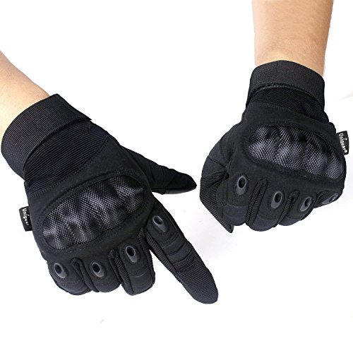 Unigear Motorrad Handschuhe Herren, Touchscreen Motorradhandschuhe mit Hard Knuckle, Leichte Fahrradhandschuhe auch geeignet für Paintball, Airsoft, Militär, Taktische Handschuhe von Unigear