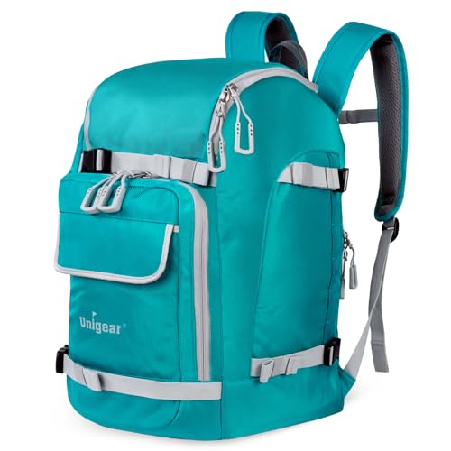 Unigear Skischuhtasche mit Helmfach und Rucksackgurten, Skirucksack Skischuhrucksack mit Helmtasche, Skitasche Siksack für Skistiefel, Schlittschuhe, Snowboard, Inline-Skates Unigear Skischuhtasche mit Helmfach und Rucksackgurten, Skirucksack Skischuhrucksack mit Helmtasche, Skitasche Siksack für Skistiefel, Schlittschuhe, Snowboard, Inline-Skates von Unigear