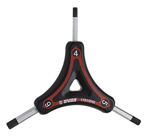 Unior Unisex – Erwachsene Fahrradwerkzeuge-2362008601 Fahrradwerkzeuge, Rot, 4, 5 und 6mm Unior Unisex – Erwachsene Fahrradwerkzeuge-2362008601 Fahrradwerkzeuge, Rot, 4, 5 und 6mm von Unior