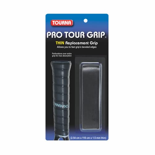Tourna Pro Tour Grip Basisgriffbänder, schwarz, One Size Tourna Pro Tour Grip Basisgriffbänder, schwarz, One Size von Tourna