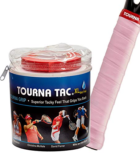 Unique Unisex-Erwachsene Overgrip Tourna Tac Tour 30er, Rosa, Standard Unique Unisex-Erwachsene Overgrip Tourna Tac Tour 30er, Rosa, Standard von Tourna