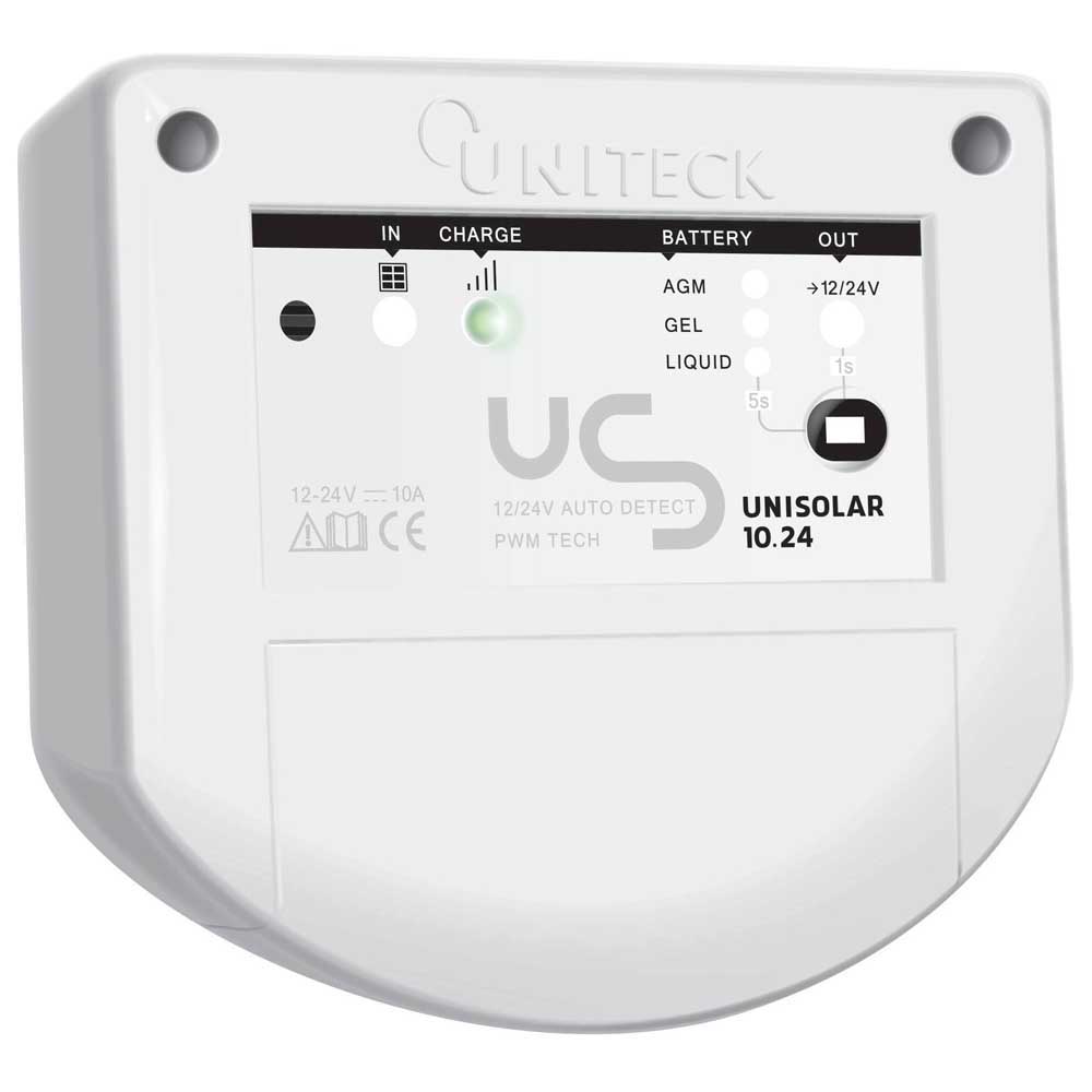 Uniteck Unisolar Solar Panel Charge Regulator Panel 10a Durchsichtig Uniteck Unisolar Solar Panel Charge Regulator Panel 10a Durchsichtig von Uniteck
