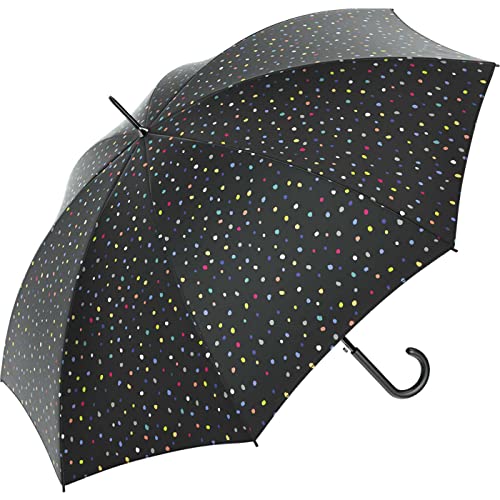 Benetton Stockschirm Long Automatik Dots - Black von United Colors of Benetton