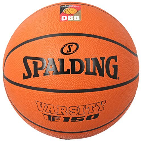 Spalding Unisex – Erwachsene TF Series DBB Varsity TF-150 Sz7 Ball, Orange, 7 von Spalding