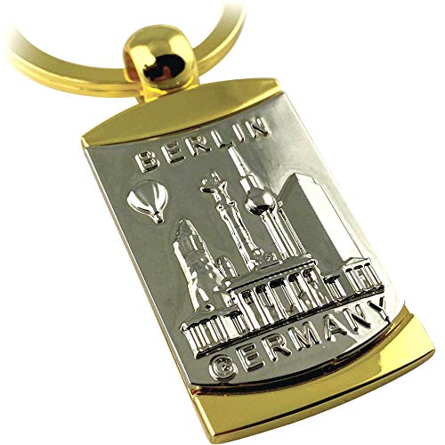 Schlüsselanhänger Berlin Souvenirs, Geschenk, Andenken - Keychain aus Metall für Deutschland. Mitbringsel für Paare, passend für Taschen, Rucksäcke, Autoschlüssel Schlüsselanhänger Berlin Souvenirs, Geschenk, Andenken - Keychain aus Metall für Deutschland. Mitbringsel für Paare, passend für Taschen, Rucksäcke, Autoschlüssel von United1871