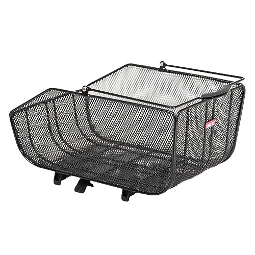 Unix Unisex – Erwachsene Arminio Topklip Fahrradkorb, schwarz, 44x28x20cm Unix Unisex – Erwachsene Arminio Topklip Fahrradkorb, schwarz, 44x28x20cm von Unix