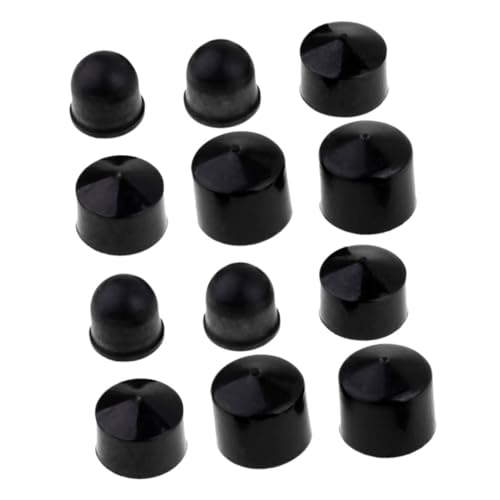 Unomor 12 Stück Skateboard Schüsselmatte Skateboard LKW Pivot Cups Skateboard Buchsen Skateboard LKW Buchsen Skateboard LKW Teile Skateboard LKW Umbau Rollen Pivot Cups Pu von Unomor