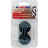 Unsquashable 2er Pack Squash-Ball schwarz Unsquashable 2er Pack Squash-Ball schwarz von Unsquashable