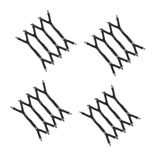 4 Sätze 4 Sets Schutzhelm Schnalle Schutzhelm Sicherheitshut Kinnriemen Hutriemen Ersatz Kinnriemen Für Hüte Befestigung Von Kinnriemen Kinnriemen Für Hut 4 Stück * 4 Uonlytech von Uonlytech