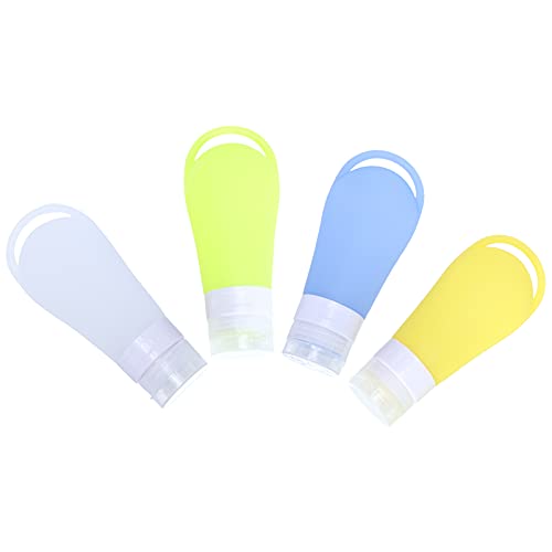 Uonlytech 4 Stück Flaschen Reise Sub- Verpackung Flasche Kosmetikflasche Aus Silikon Schlüsselanhänger Reiseflasche Shampoo Container Flüssigkeit Squeeze Reisen Kieselgel Handkleber Tragbar Uonlytech 4 Stück Flaschen Reise Sub- Verpackung Flasche Kosmetikflasche Aus Silikon Schlüsselanhänger Reiseflasche Shampoo Container Flüssigkeit Squeeze Reisen Kieselgel Handkleber Tragbar von Uonlytech
