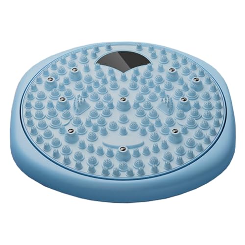 Uoqpty Fußmassage-Pad, 2-in-1-Fußentlastungskissen, rundes Zehenmassagekissen, Druckpunkt-Pad mit Magneten, Drehplatte 34 cm zum Lösen von Verspannungen von Uoqpty