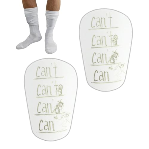 Fußball Schienbeinschoner 1 Paar Schoner Schienbein, Mini Beinschutz für Erwachsene & Kinder, stoßfeste Anti-Kollisions Beinschützer, Sports/Football Shin Pads, Fußball-Schutzzubehör von Uozonit