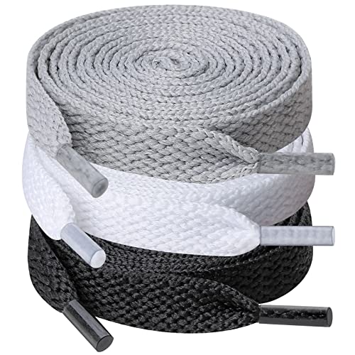 UpUGo 3 Paar Schnürsenkel, 8mm Breit Flache Schnürsenkel für Turnschuhe, Sport, Laufen, Erwachsene UpUGo 3 Paar Schnürsenkel, 8mm Breit Flache Schnürsenkel für Turnschuhe, Sport, Laufen, Erwachsene von UpUGo