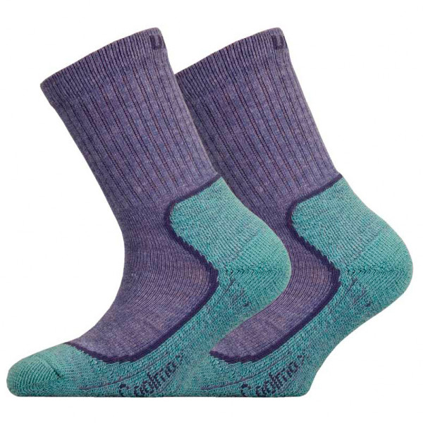 UphillSport - Kid's Kevo Trekking 4L Drytech M4 Merino & Coolmax - Wandersocken Gr 28-30 bunt von UphillSport