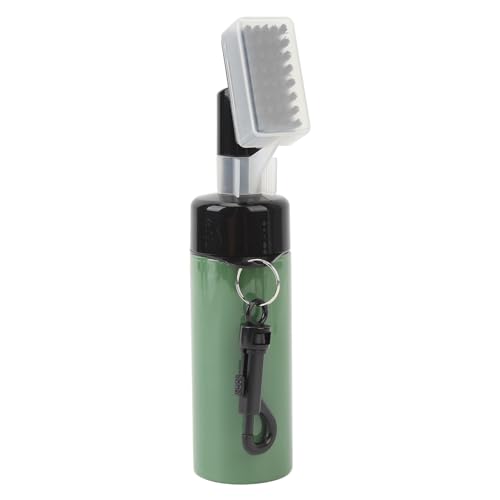 Uplory Golfschläger-Reiniger, Golfbürste und Rillenreiniger, abnehmbare Flasche aus PP-Nylon mit Anti-Rutsch-Design, Golfschläger-Reinigungsbürste für Reinigungswerkzeuge (Green) von Uplory