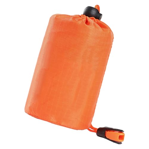 Uqezagpa Survival Schlafsack Notfälle Biwaksack Notfälle Rettungsdecke Wiederverwendbar Survival Biwaksack für Camping von Uqezagpa