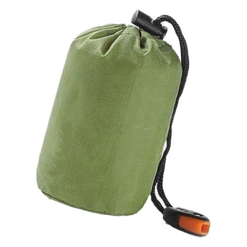 Uqezagpa Survival Schlafsack Notfälle Biwaksack Notfälle Rettungsdecke Wiederverwendbar Survival Biwaksack für Camping von Uqezagpa