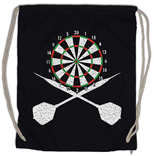 Urban Backwoods Darts Board and Crossed Darts Turnbeutel Sporttasche von Urban Backwoods