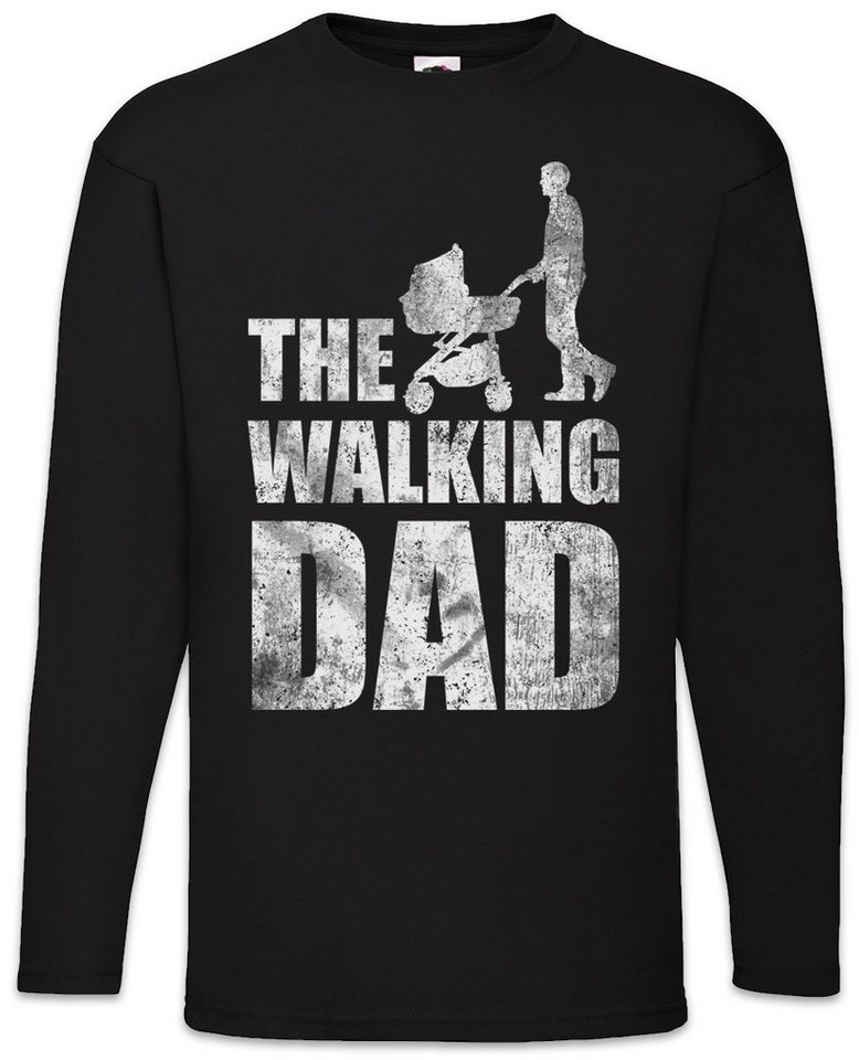 Urban Backwoods Langarmshirt The Walking Dad Langarm T-Shirt Vatertag Father's Day Papa Dead Papi (1-tlg) von Urban Backwoods