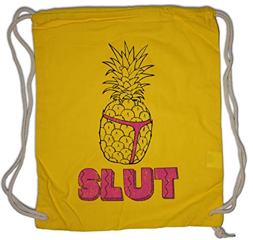 Urban Backwoods Pineapple Slut Turnbeutel Sporttasche von Urban Backwoods