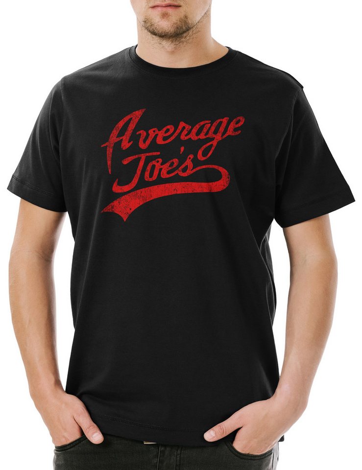 Urban Backwoods Print-Shirt Average Joe's Gymnasium II Herren T-Shirt Voll auf die Fitness Nüsse (1-tlg) Dodgeball Symbol Logo Club von Urban Backwoods