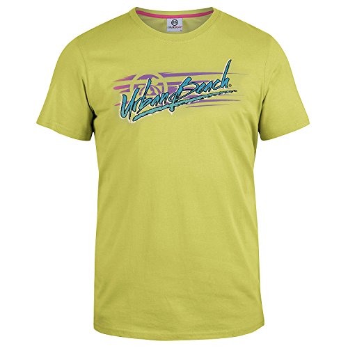 Urban Beach Herren Aqua Vice T-Shirt, gelb, S von Urban Beach