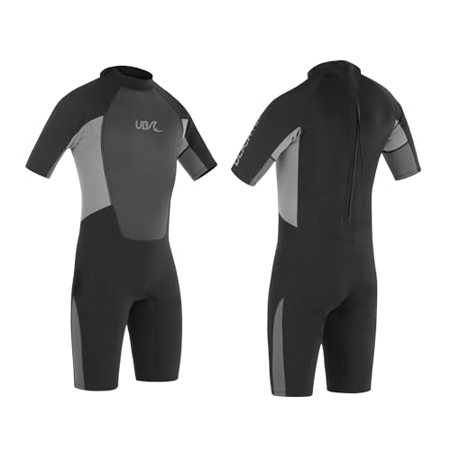 Urban Beach Herren Blacktip Neoprenanzug, Shorty, 2 mm, für Erwachsene, Surf, Tauchanzug, mit Aufhänger, Schwarz, XXL Urban Beach Herren Blacktip Neoprenanzug, Shorty, 2 mm, für Erwachsene, Surf, Tauchanzug, mit Aufhänger, Schwarz, XXL von Urban Beach