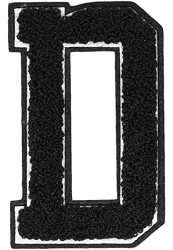 Urban Classics Aufnähbuchstaben UC Letter D, Schwarz, One Size Urban Classics Aufnähbuchstaben UC Letter D, Schwarz, One Size von Urban Classics