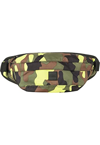 Urban Classics Camo Shoulder Bag Umhängetasche, 43 cm, Frozenyellow Camo von Urban Classics