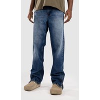 Urban Classics Heavy Ounce Straight Fit Zipped Jeans new midblue washed Urban Classics Heavy Ounce Straight Fit Zipped Jeans new midblue washed von Urban Classics