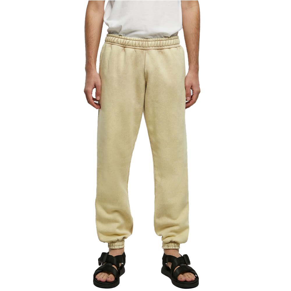 Urban Classics Heavy Sand Washed Tracksuit Pants Beige 2XL Mann von Urban Classics