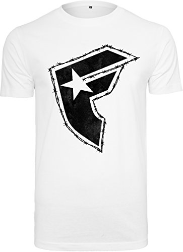 Urban Classics Herren FA054-Barbed Tee T-Shirt, White, S von Urban Classics