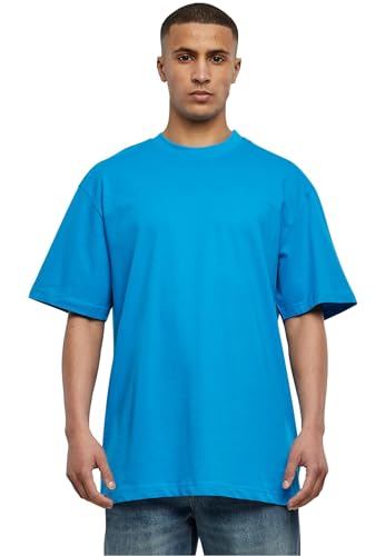 Urban Classics Herren T-Shirt Tall Tee, Oversized T-Shirt für Männer, Baumwolle, gerippter Rundhals, turquoise, 5XL Urban Classics Herren T-Shirt Tall Tee, Oversized T-Shirt für Männer, Baumwolle, gerippter Rundhals, turquoise, 5XL von Urban Classics