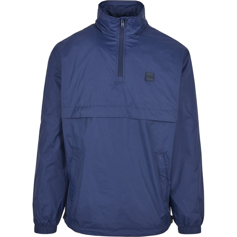 Urban Classics Jacket Stand Up Collar Pull Over Blau L Mann von Urban Classics