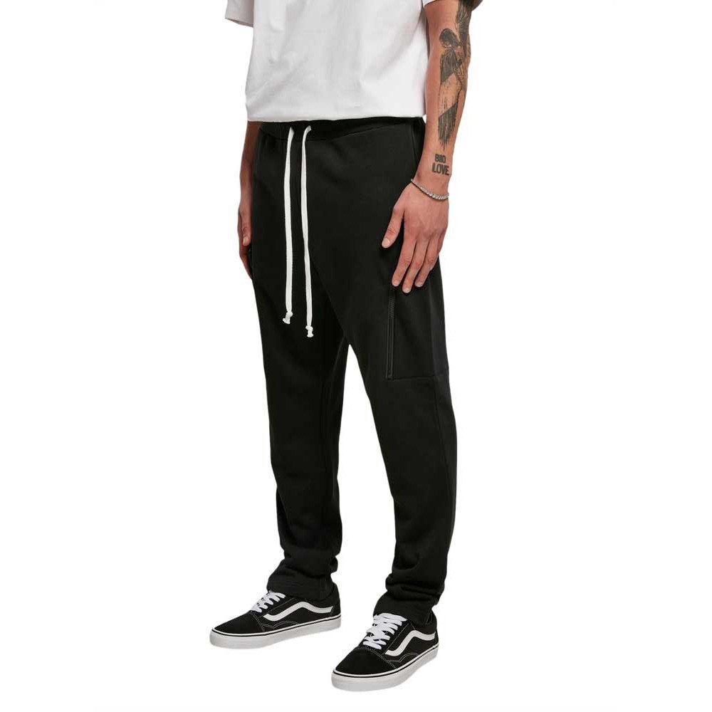 Urban Classics Low Cargo Pants Schwarz M Mann von Urban Classics