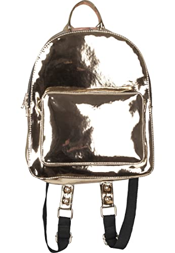 Urban Classics Midi Metallic Backpack Rucksack, 28 cm, 8 L, Gold von Urban Classics
