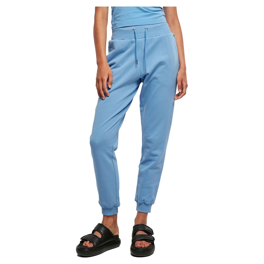 Urban Classics Organic Tracksuit Pants Blau M Frau von Urban Classics