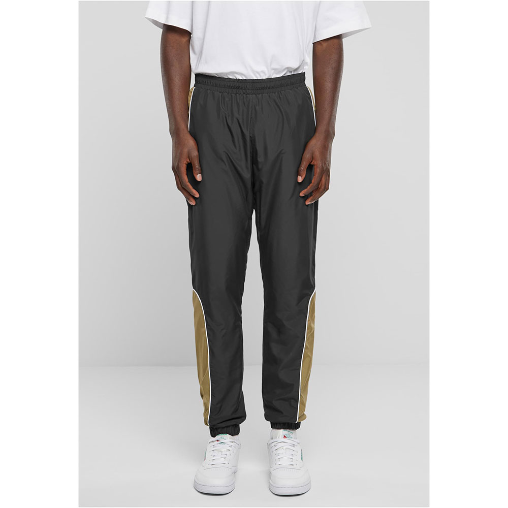 Urban Classics Piped Tracksuit Pants Schwarz S Mann von Urban Classics