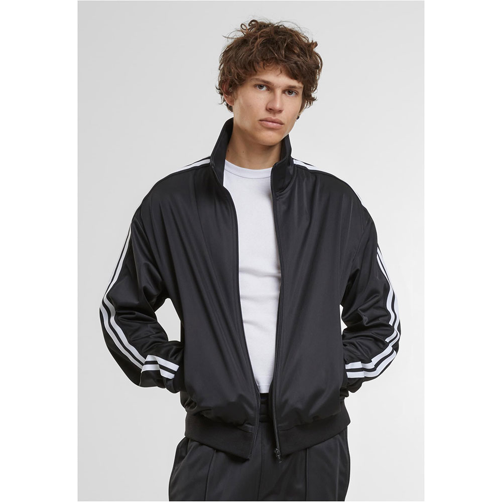 Urban Classics Retro Tricot Tracksuit Jacket Schwarz XL Mann von Urban Classics