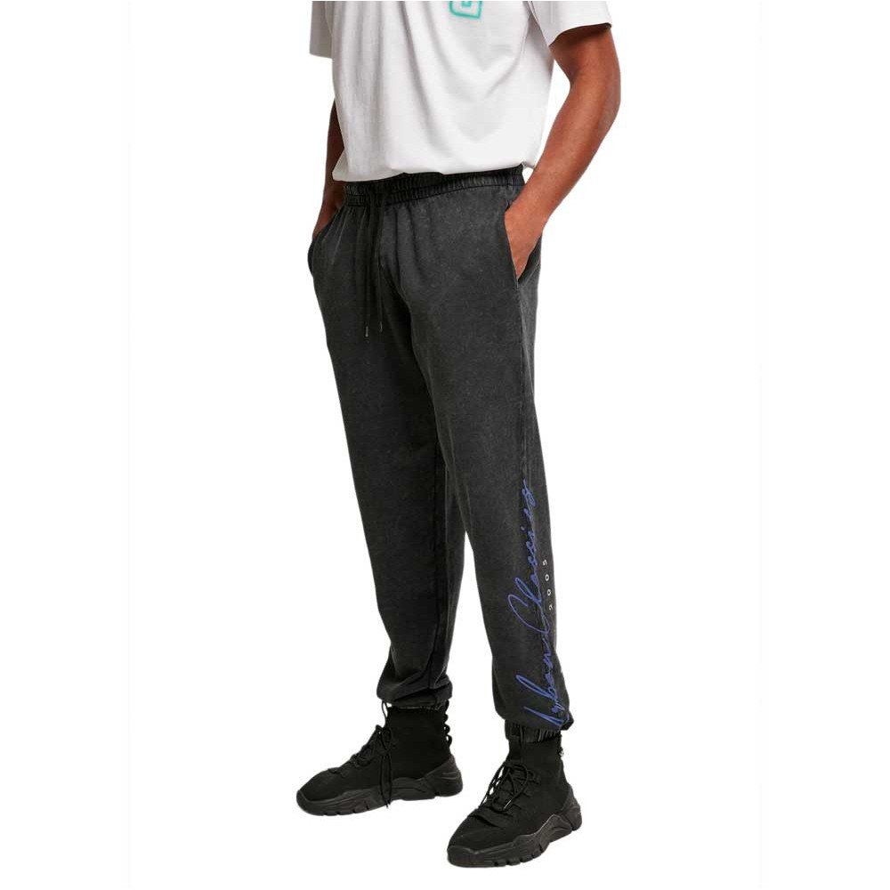 Urban Classics Script Logo Pants Schwarz M Mann von Urban Classics