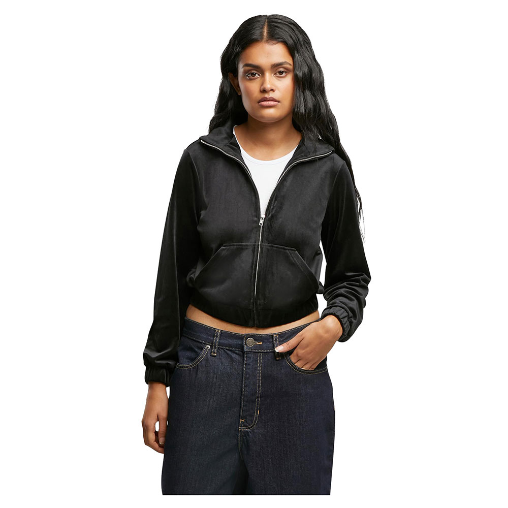 Urban Classics Short Velvet Tracksuit Jacket Schwarz XS Frau Urban Classics Short Velvet Tracksuit Jacket Schwarz XS Frau von Urban Classics