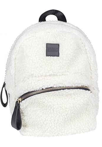 Urban Classics TB2273 Sherpa Mini Backpack Umhängetasche 25 cm, Offwhite von Urban Classics