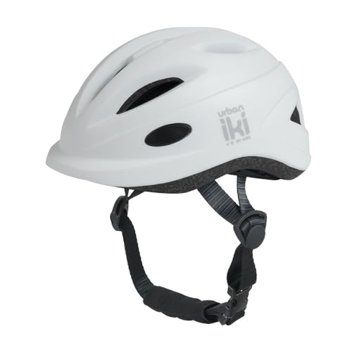 Urban Iki Kinderhelm S 44-48cm Shinju Weiß Fahrradhelm für Kinder S verstellbare Größe Helm für Fahrrad Kind Urban Iki Kinderhelm S 44-48cm Shinju Weiß Fahrradhelm für Kinder S verstellbare Größe Helm für Fahrrad Kind von Urban iki