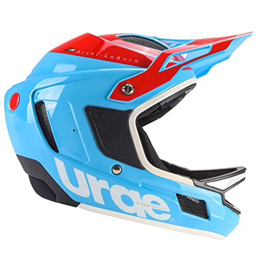 Urge Archi Enduro RR Mountainbike-Helm, Unisex L blau/rot/weiß Urge Archi Enduro RR Mountainbike-Helm, Unisex L blau/rot/weiß von Urge