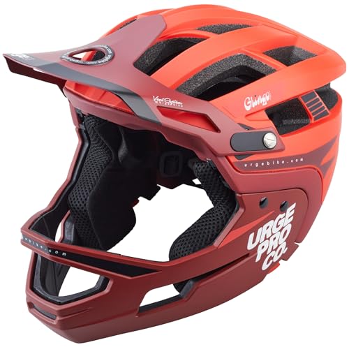 Roter Pampas Gringo Helm S/M von Urge