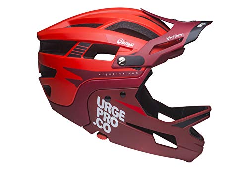 Roter Pampas Gringo Helm S/M von Urge