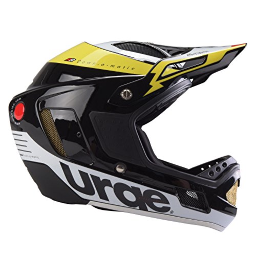 Urge Helm Down-o-Matic MTB Helm Unisex S Schwarz/Gelb/Weiß Urge Helm Down-o-Matic MTB Helm Unisex S Schwarz/Gelb/Weiß von Urge