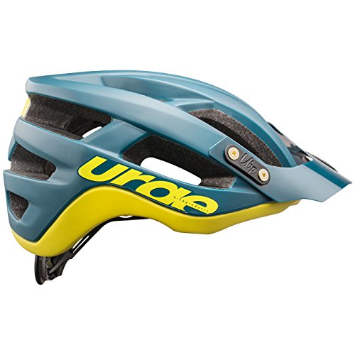 Urge ubp18814l MTB Helm Unisex Erwachsene, Blau/Grün, L/XL von Urge