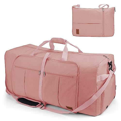 Urtala Faltbare Reisetasche für Herren & Damen, 120L Groß Weekender Übernachtungstasche mit Schuhfach, wasserdichte Handgepäck Tasche/Sporttasche Urtala Faltbare Reisetasche für Herren & Damen, 120L Groß Weekender Übernachtungstasche mit Schuhfach, wasserdichte Handgepäck Tasche/Sporttasche von Urtala